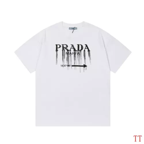 Prada T-Shirts Short Sleeved For Unisex #1308365