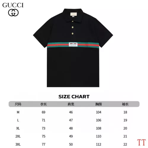 Replica Gucci T-Shirts Short Sleeved For Men #1308397 $45.00 USD for Wholesale