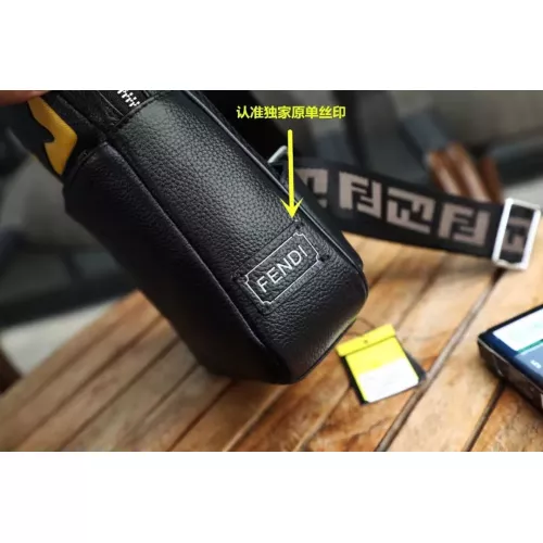 Replica Fendi AAA Man Messenger Bags #1308404 $80.00 USD for Wholesale