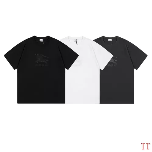 Replica Burberry T-Shirts Short Sleeved For Men #1308537 $32.00 USD for Wholesale