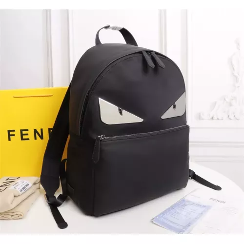 Replica Fendi AAA Man Backpacks #1308581 $102.00 USD for Wholesale