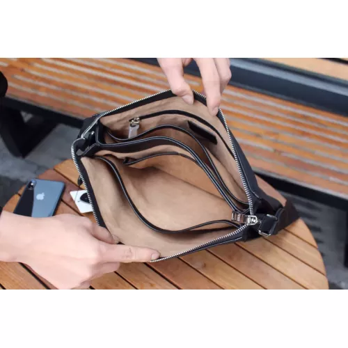 Replica Prada AAA Man Messenger Bags #1308617 $92.00 USD for Wholesale