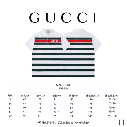 Replica Gucci T-Shirts Short Sleeved For Unisex #1308675 $45.00 USD for Wholesale