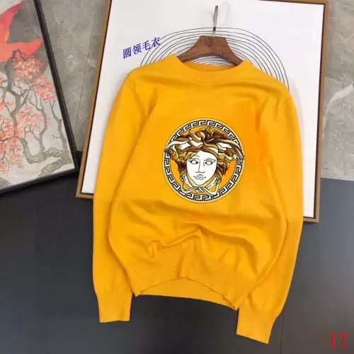 Versace Sweaters Long Sleeved For Men #1308720 $56.00 USD, Wholesale Replica Versace Sweaters