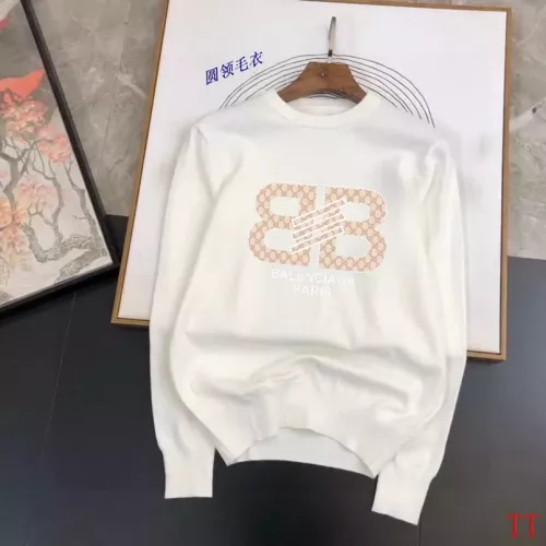 Balenciaga Sweaters Long Sleeved For Men #1308723 $56.00 USD, Wholesale Replica Balenciaga Sweaters