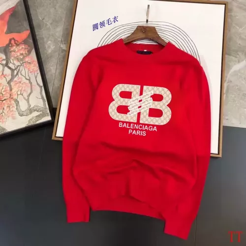 Balenciaga Sweaters Long Sleeved For Men #1308726 $56.00 USD, Wholesale Replica Balenciaga Sweaters