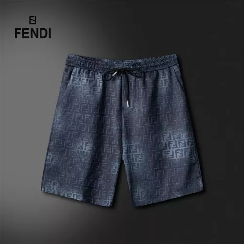 Replica Fendi Tracksuits Short Sleeved For Men #1308883 $72.00 USD for Wholesale