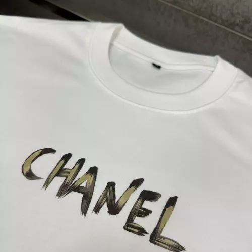 Replica Chanel T-Shirts Short Sleeved For Unisex #1308999 $42.00 USD for Wholesale