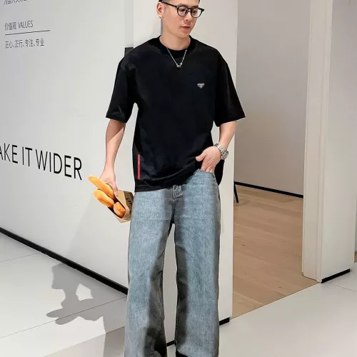 Replica Prada T-Shirts Short Sleeved For Unisex #1309108 $42.00 USD for Wholesale