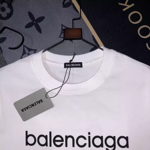 Replica Balenciaga T-Shirts Short Sleeved For Unisex #1309121 $45.00 USD for Wholesale