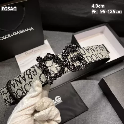 Replica Dolce & Gabbana D&G AAA Quality Belts For Unisex #1309201 $68.00 USD for Wholesale