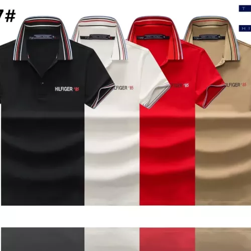 Replica Tommy Hilfiger TH T-Shirts Short Sleeved For Men #1309342 $25.00 USD for Wholesale