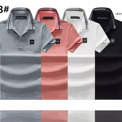 Replica Armani T-Shirts Short Sleeved For Men #1309349 $25.00 USD for Wholesale
