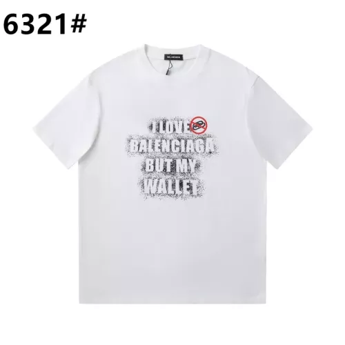 Balenciaga T-Shirts Short Sleeved For Unisex #1309389 $29.00 USD, Wholesale Replica Balenciaga T-Shirts