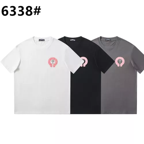 Replica Chrome Hearts T-Shirts Short Sleeved For Unisex #1309406 $29.00 USD for Wholesale