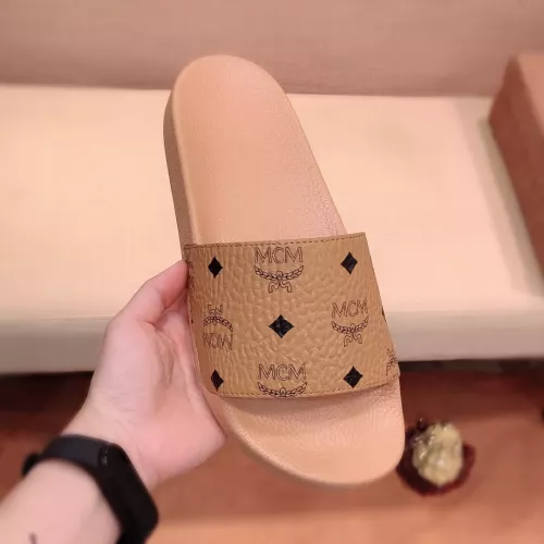 Replica MCM Slippers For Men #1309439 $42.00 USD for Wholesale