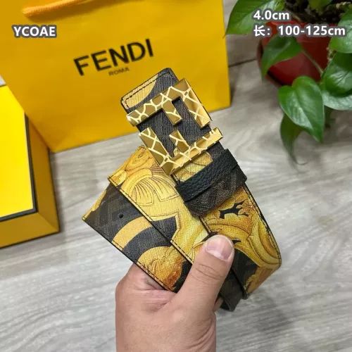 Replica Fendi AAA Quality Belts For Men #1309444 $60.00 USD for Wholesale