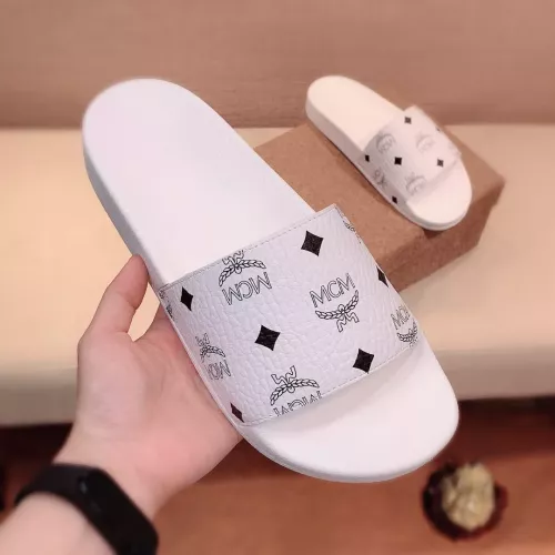 Replica MCM Slippers For Women #1309446 $42.00 USD for Wholesale