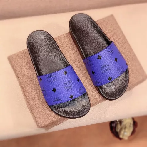 Replica MCM Slippers For Men #1309449 $42.00 USD for Wholesale