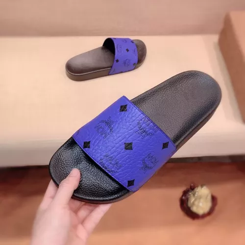 Replica MCM Slippers For Men #1309449 $42.00 USD for Wholesale