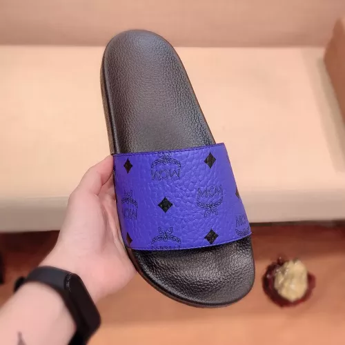 Replica MCM Slippers For Men #1309449 $42.00 USD for Wholesale