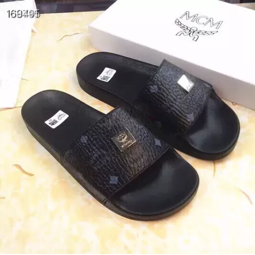 Replica MCM Slippers For Men #1309460 $42.00 USD for Wholesale