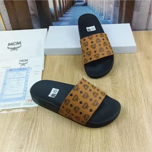 Replica MCM Slippers For Women #1309463 $42.00 USD for Wholesale