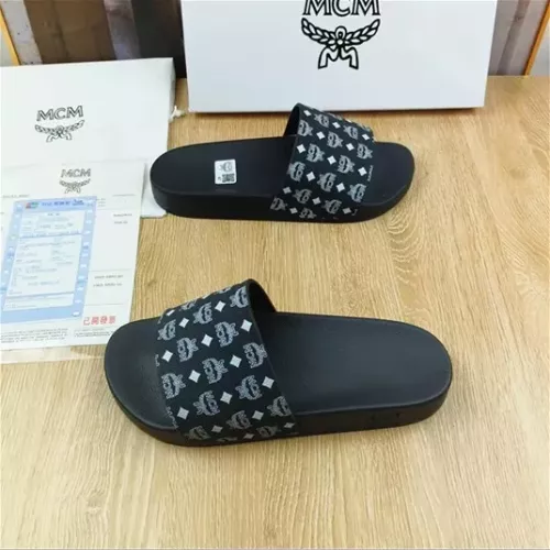 Replica MCM Slippers For Men #1309464 $42.00 USD for Wholesale