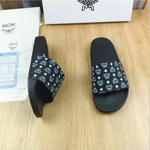 Replica MCM Slippers For Men #1309464 $42.00 USD for Wholesale