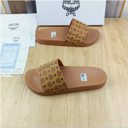 Replica MCM Slippers For Men #1309466 $42.00 USD for Wholesale