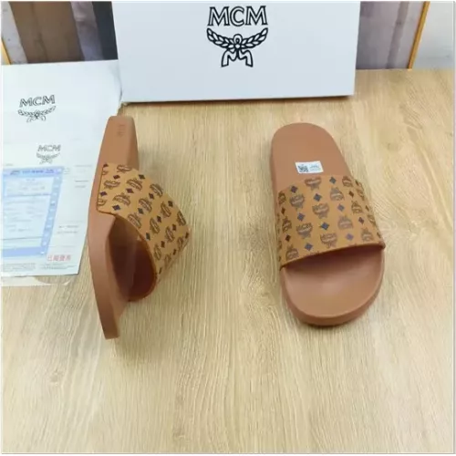 Replica MCM Slippers For Men #1309466 $42.00 USD for Wholesale