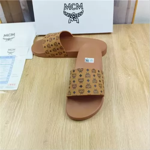 Replica MCM Slippers For Men #1309466 $42.00 USD for Wholesale