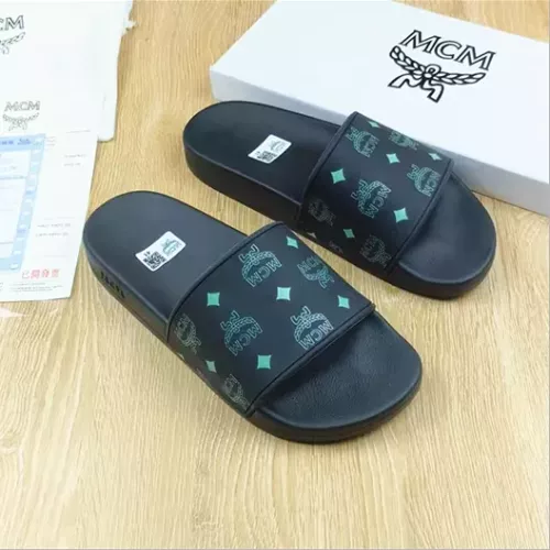 MCM Slippers For Men #1309468 $42.00 USD, Wholesale Replica MCM Slippers