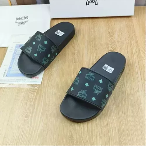 Replica MCM Slippers For Men #1309468 $42.00 USD for Wholesale