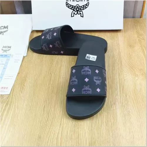 Replica MCM Slippers For Women #1309471 $42.00 USD for Wholesale