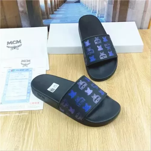 Replica MCM Slippers For Women #1309473 $42.00 USD for Wholesale