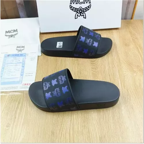 Replica MCM Slippers For Women #1309473 $42.00 USD for Wholesale