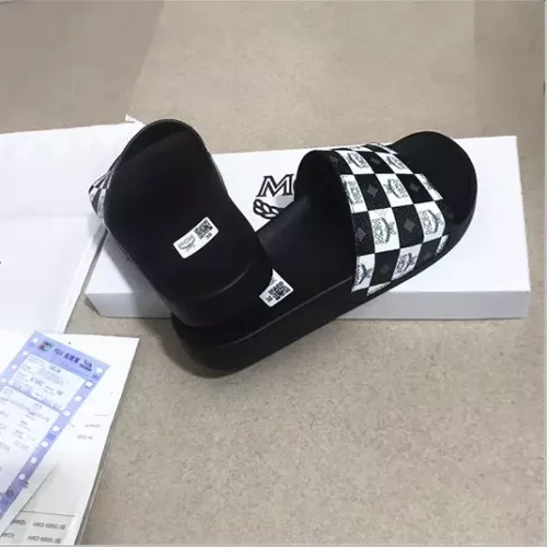 Replica MCM Slippers For Men #1309478 $42.00 USD for Wholesale