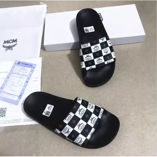 Replica MCM Slippers For Women #1309479 $42.00 USD for Wholesale
