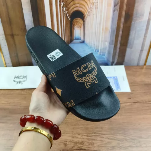 Replica MCM Slippers For Men #1309482 $42.00 USD for Wholesale