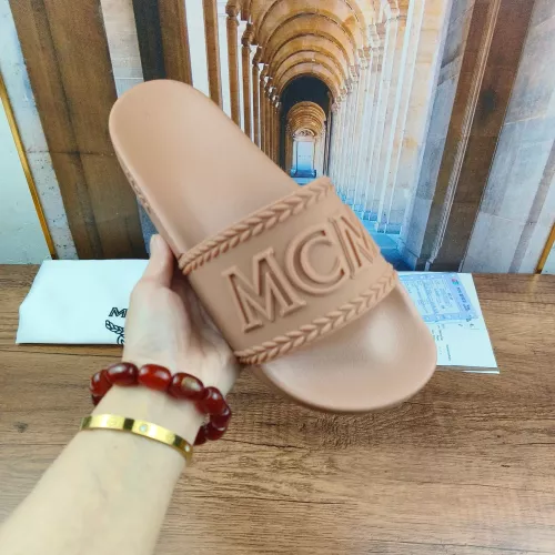 Replica MCM Slippers For Men #1309499 $42.00 USD for Wholesale