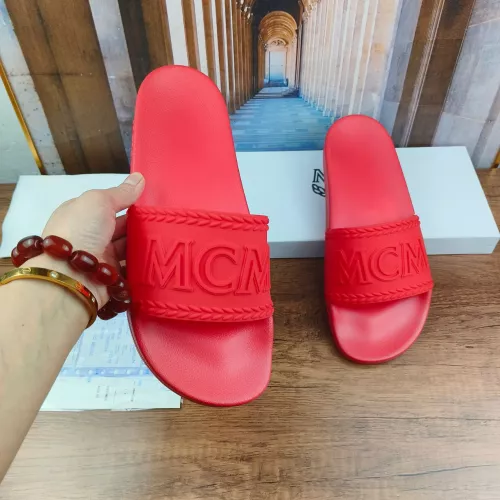 Replica MCM Slippers For Men #1309504 $42.00 USD for Wholesale
