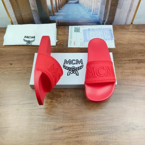 Replica MCM Slippers For Men #1309504 $42.00 USD for Wholesale