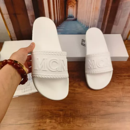 Replica MCM Slippers For Women #1309516 $42.00 USD for Wholesale