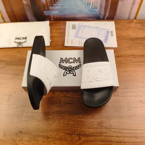 Replica MCM Slippers For Men #1309518 $42.00 USD for Wholesale