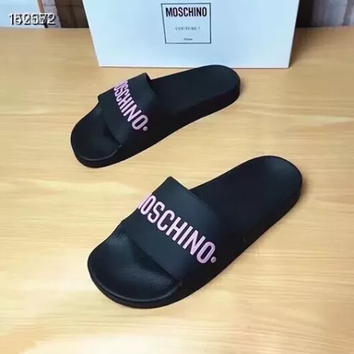 Replica Moschino Slippers For Men #1309530 $42.00 USD for Wholesale