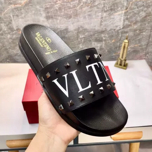 Replica Valentino Slippers For Men #1309560 $45.00 USD for Wholesale