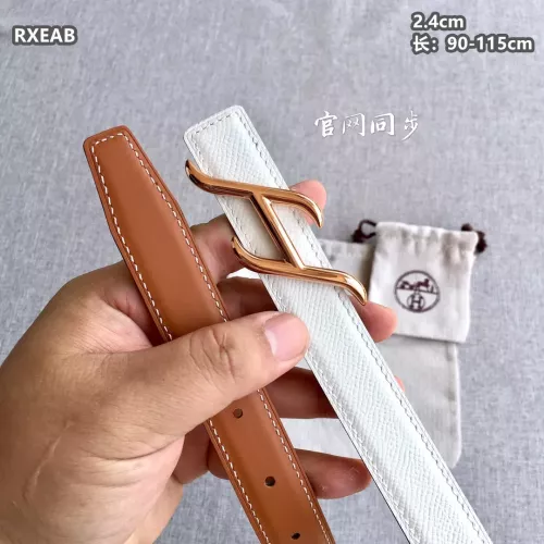 Replica Hermes AAA Quality Belts For Women #1309574 $48.00 USD for Wholesale