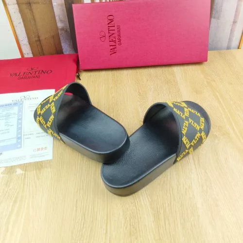 Replica Valentino Slippers For Men #1309580 $45.00 USD for Wholesale