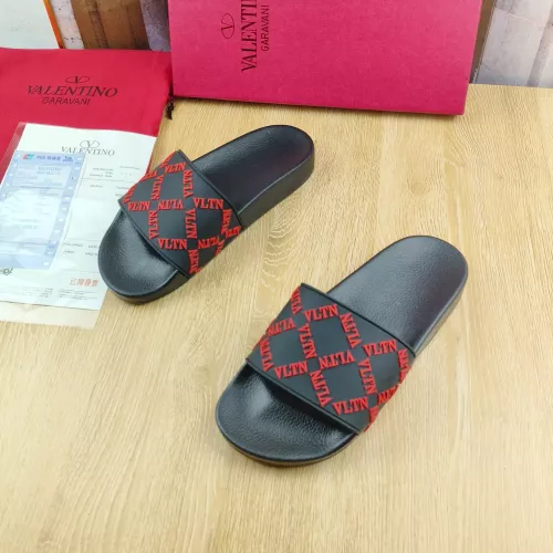 Replica Valentino Slippers For Men #1309584 $45.00 USD for Wholesale